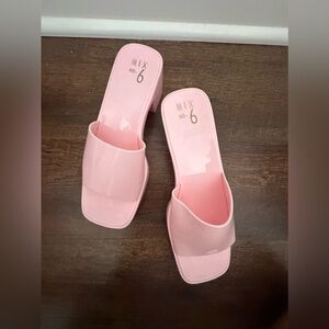 Barbie Jelly Block Heels